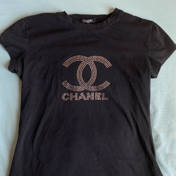 CHANEL | Tops | Chanel Rhinestone Top 